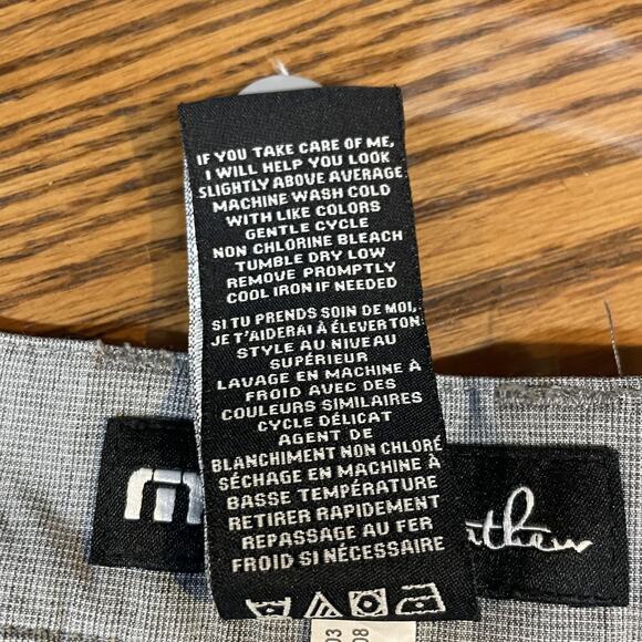 Travis Mathew Beck Shorts Mens 32 Gray Modern Fit Golf Performance Stretch - Picture 5 of 10